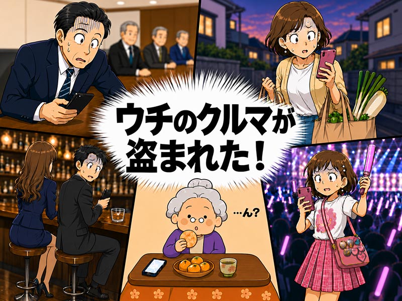 エーモン GPSトラッカー解説イラスト01